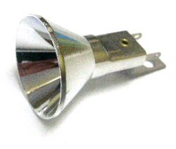 Williams/Bally Reflector and Socket Assembly - Silver